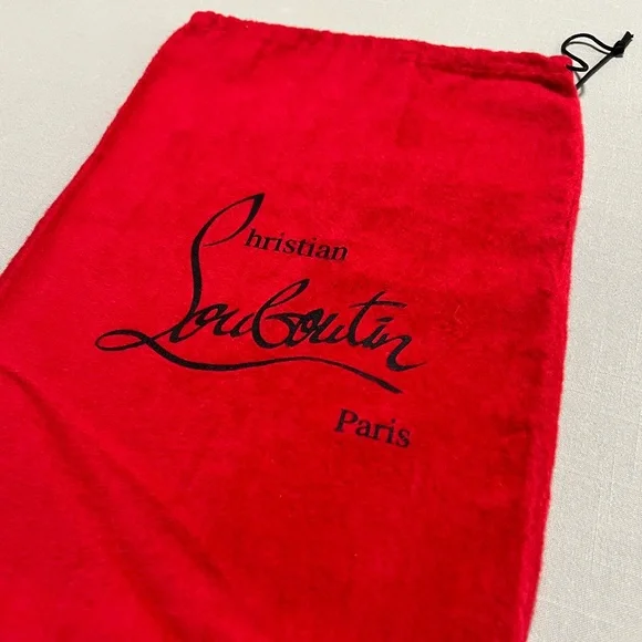 Christian Louboutin Red Logo Dust Bag – Shoe/Accessory Storage - Picture 2 of 8